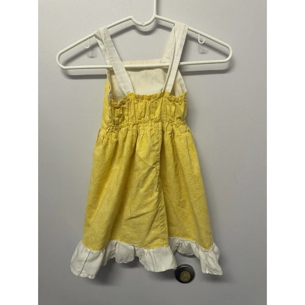 Beauty And Beast Bell Dress With Ruffle Trim Size 4t